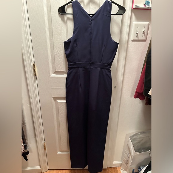Sam Edelman size 2 navy blue jumpsuit - Picture 3 of 6